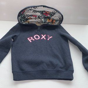 Girls Blue Roxy Hoodie Size 8